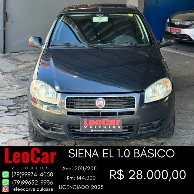 Carro Fiat Siena 2011 Celebration Fire 1.0 8V (Flex)