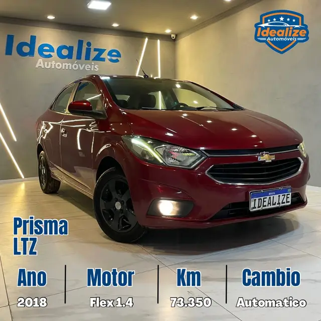 Carro Chevrolet Prisma 2018 1.4 LTZ SPE/4 (Aut)