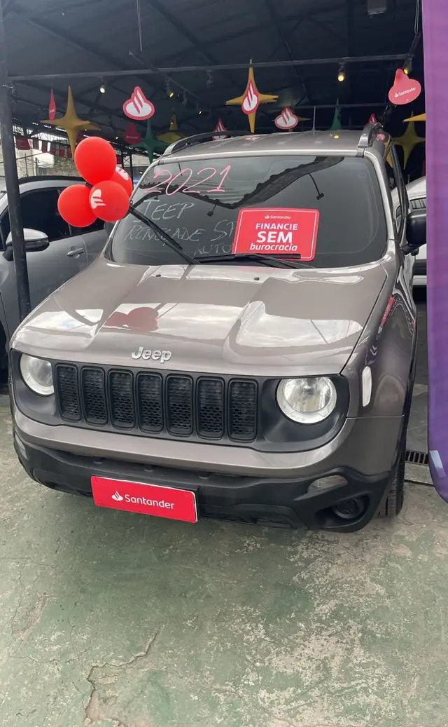 Carro Jeep Renegade 2021 Sport 1.8 4x2 (Aut) (Flex)
