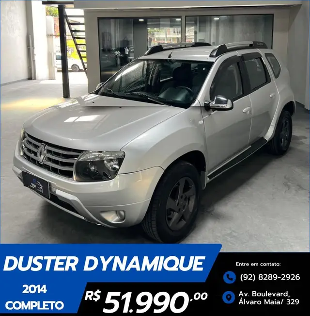 Carro Renault Duster 2014 2.0 16V Dynamique (Flex)(Aut)