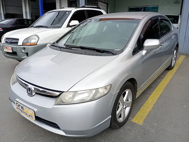Carro Honda Civic 2007 New  LXS 1.8 (Flex)