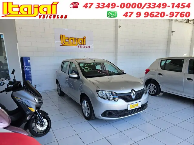 Carro Renault Sandero 2018 Authentique 1.0 12V SCe (Flex)