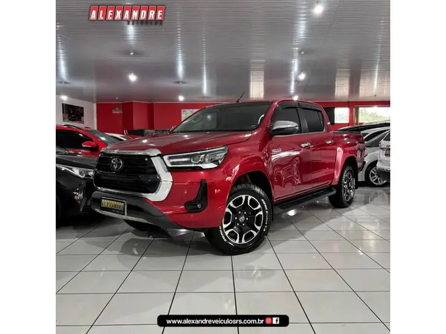 Carro Toyota Hilux Cabine Dupla 2021 SRX 2.8 TDI CD 4x4 (Aut)