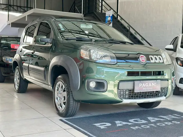 Carro Fiat Uno 2015 Way 1.0 8V (Flex) 4p