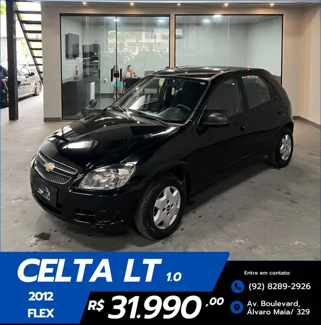 Carro Chevrolet Celta 2012 LT 1.0 (Flex)