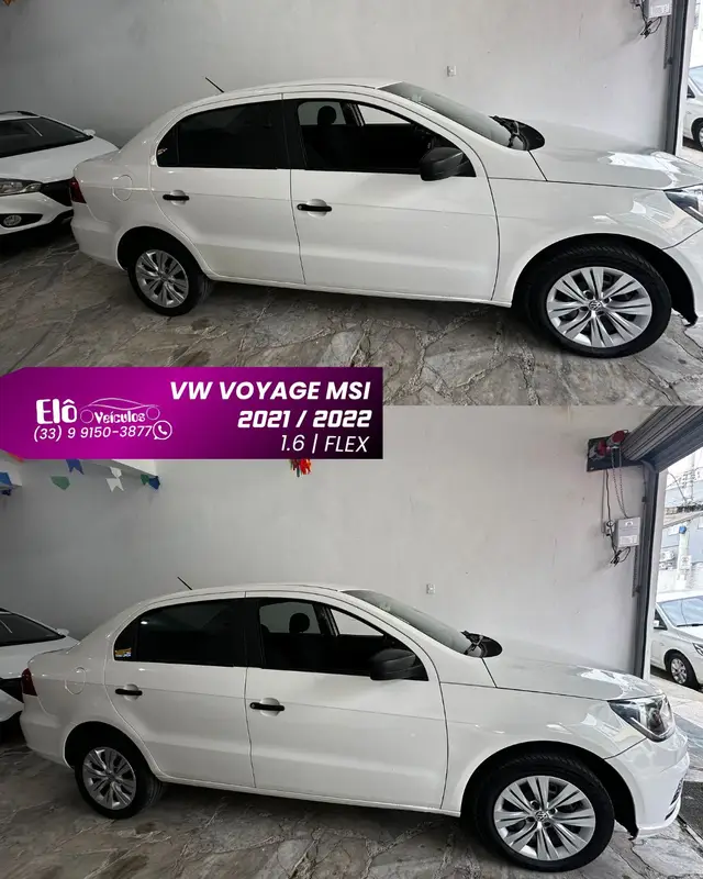 Carro Volkswagen Voyage 2022 1.6