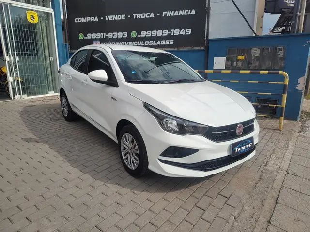 Carro Fiat Cronos 2020 1.3 Drive Firefly (Flex)