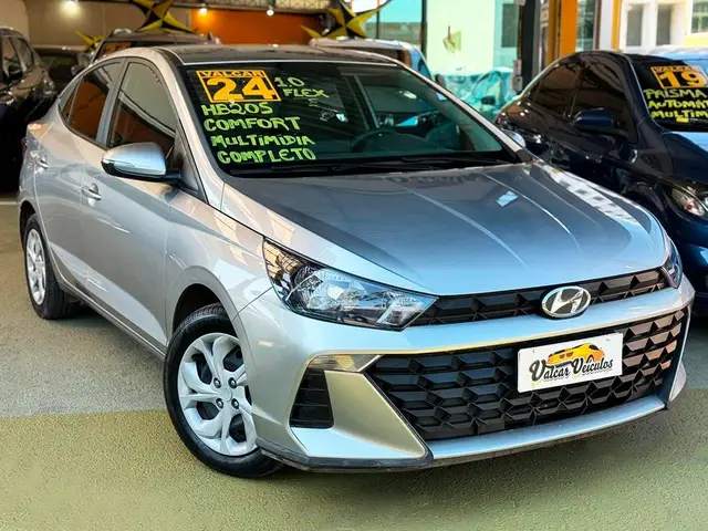Carro Hyundai HB20S 2024 Comfort Plus 1.0