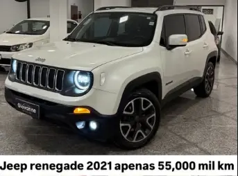 Carro Jeep Renegade 2021 Longitude 1.8 4x2 (Aut) (Flex)