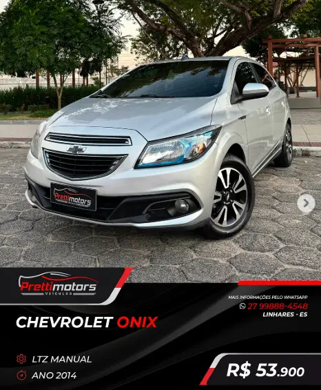 Carro Chevrolet Onix 2014 1.4 LTZ SPE/4