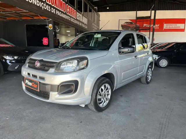 Carro Fiat Uno 2021 Attractive 1.0