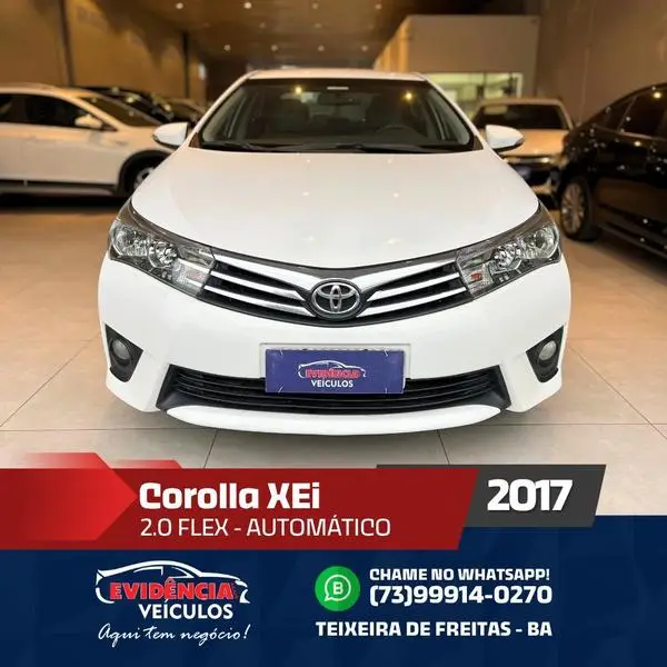 Carro Toyota Corolla 2017 2.0 XEi Multi-Drive S (Flex)