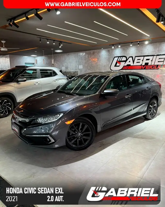 Carro Honda Civic 2021 EXL 2.0 i-VTEC CVT