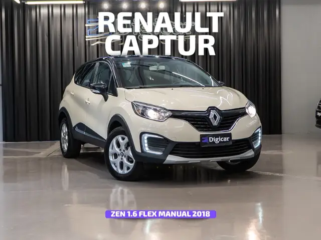 Carro Renault Captur 2018 Zen 1.6 16v SCe (Flex)