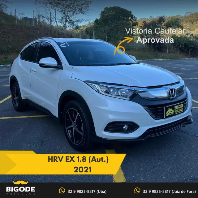 Carro Honda HR-V 2021 EX CVT 1.8 I-VTEC FlexOne