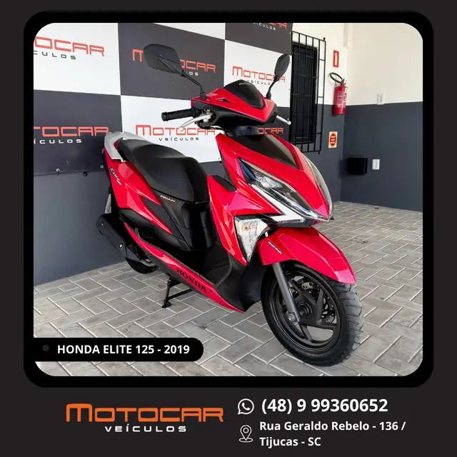 Moto Honda Elite 125 2019 CBS