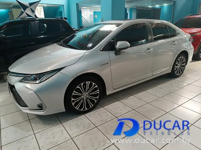 Carro Toyota Corolla 2023 Altis Hybrid Premium 1.8 Flex