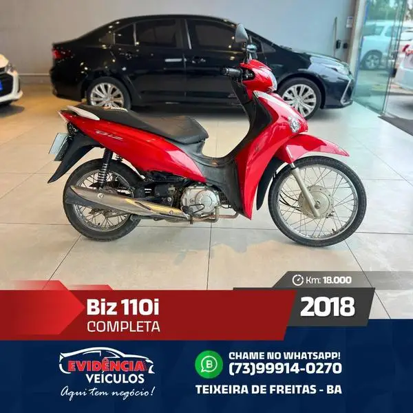Moto Honda Biz 110i 2018 BIZ 110i