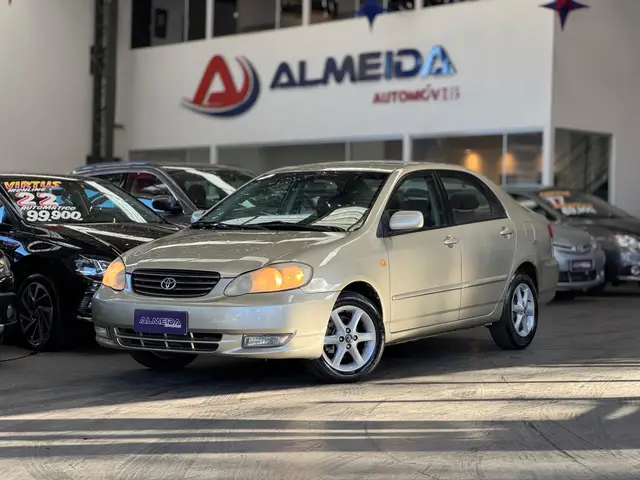 Carro Toyota Corolla 2003 Sedan XEi 1.8 16V (nova série) (aut)