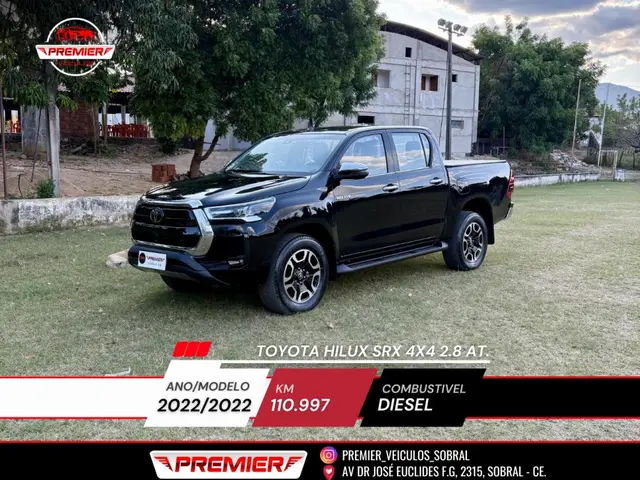 Carro Toyota Hilux Cabine Dupla 2022 SRX 2.8 TDI CD 4x4 (Aut)