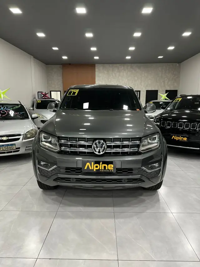 Carro Volkswagen Amarok 2017 2.0 CD 4x4 TDi Highline (Aut)