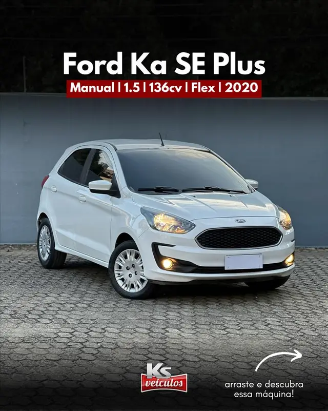 Carro Ford Ka 2020 1.0 SE Plus (Flex)