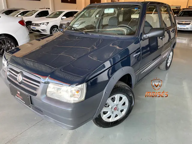 Carro Fiat Uno Mille 2009 Fire Economy Way 1.0 (Flex) 4p