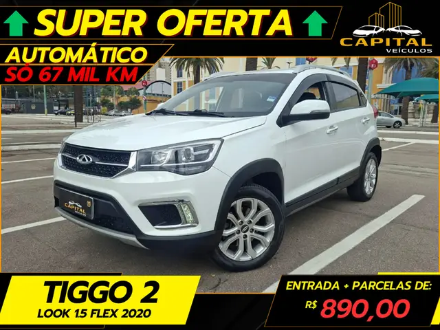 Carro CAOA Chery Tiggo 2 2020 1.5 16V LOOK (Aut) (Flex)