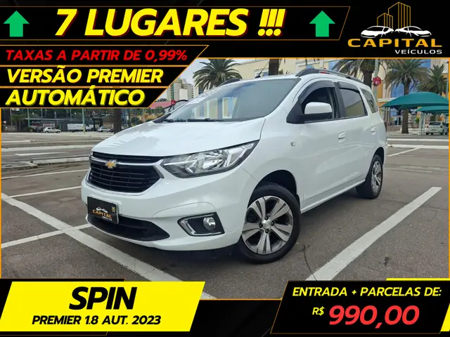 Carro Chevrolet Spin 2023 Premier 1.8 (Aut.)