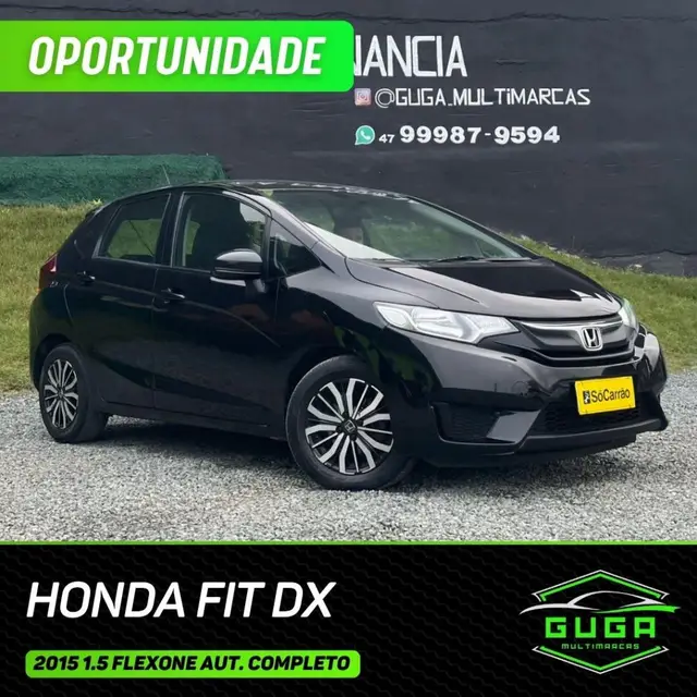 Carro Honda Fit 2015 1.5 16v DX CVT (Flex)