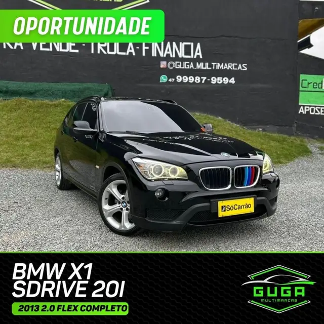 Carro BMW X1 2013 2.0 sDrive20i (Aut)