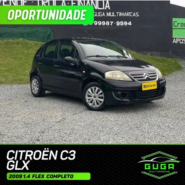 Carro Citroën C3 2009 GLX 1.4 8V (flex)
