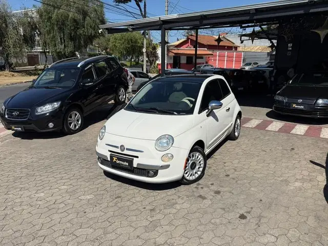 Carro Fiat 500 2012 Lounge Air 1.4 16V (Aut)