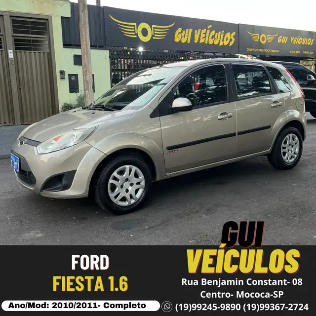 Carro Ford Fiesta Hatch 2011 1.6 (Flex)
