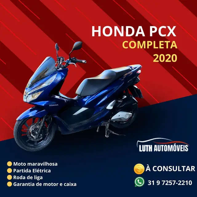 Moto Honda PCX 150 2020 DLX