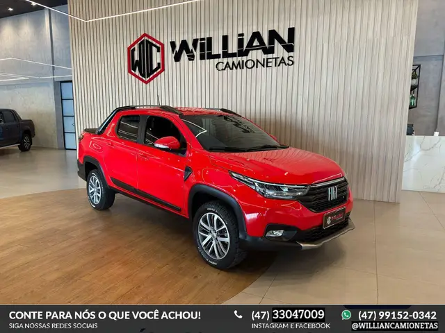 Carro Fiat Strada 2022 Volcano 1.3 CD (Flex)