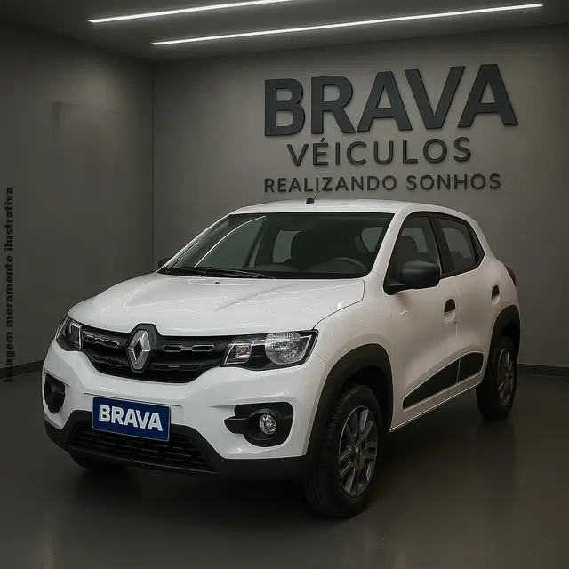 Carro Renault Kwid 2024 Zen 1.0 12v SCe (Flex)