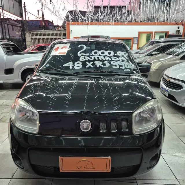 Carro Fiat Uno 2012 Vivace 1.0 8V (Flex) 4p