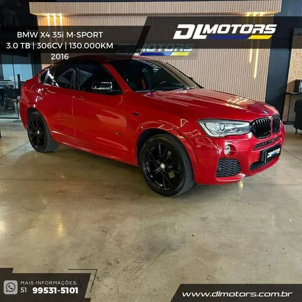Carro BMW X4 2016 3.0 xDrive35i M Sport