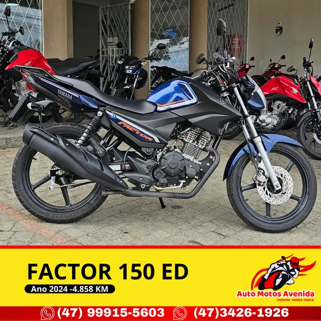 Moto Yamaha YBR 150 Factor 2024 150i ED