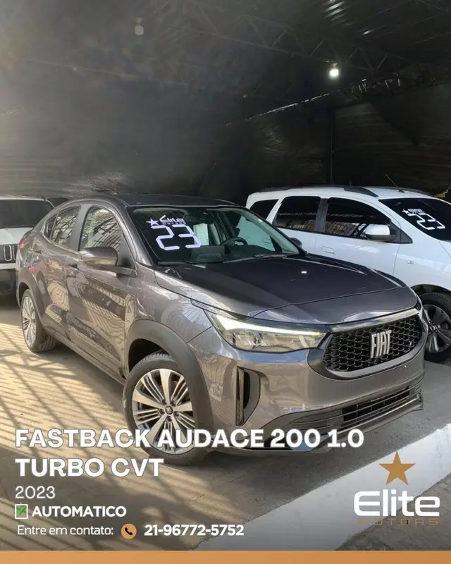 Carro Fiat Fastback 2023 Audace Turbo 200 (Flex) (Aut)