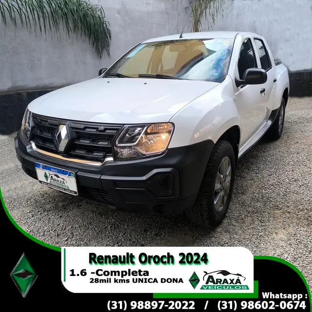Carro Renault Oroch 2024 Pro 1.6 (Flex)