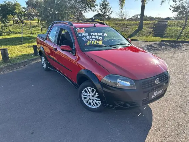 Carro Fiat Strada 2012 Working 1.4 (Flex) (Cabine Dupla)