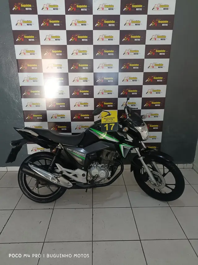 Moto Honda CG 160 2017 Fan