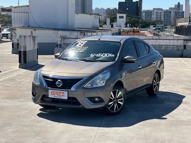 Carro Nissan Versa 2018 1.6 16V SL FlexStart (Flex)