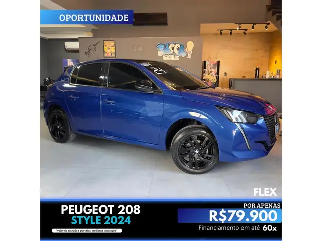 Carro Peugeot 208 2024 Style 1.0