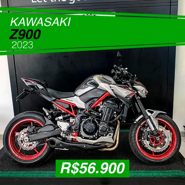 Moto Kawasaki Z 900 2023 Z 900