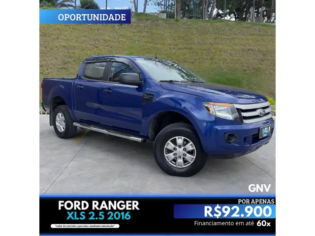 Carro Ford Ranger Cabine Dupla 2016 Ranger 2.5 XLS CD (Flex)