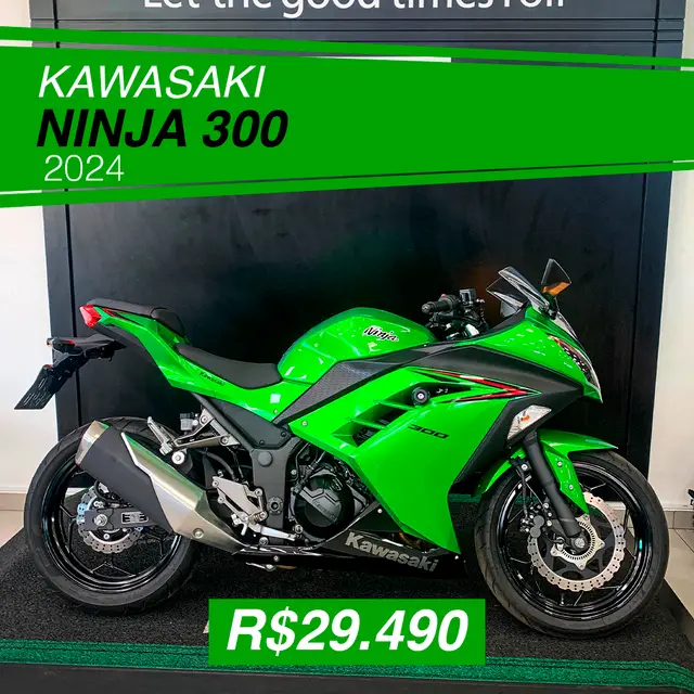 Moto Kawasaki Ninja 2024 300