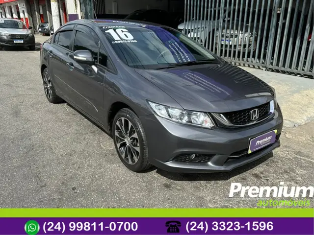 Carro Honda Civic 2016 LXR 2.0 i-VTEC (Aut) (Flex)